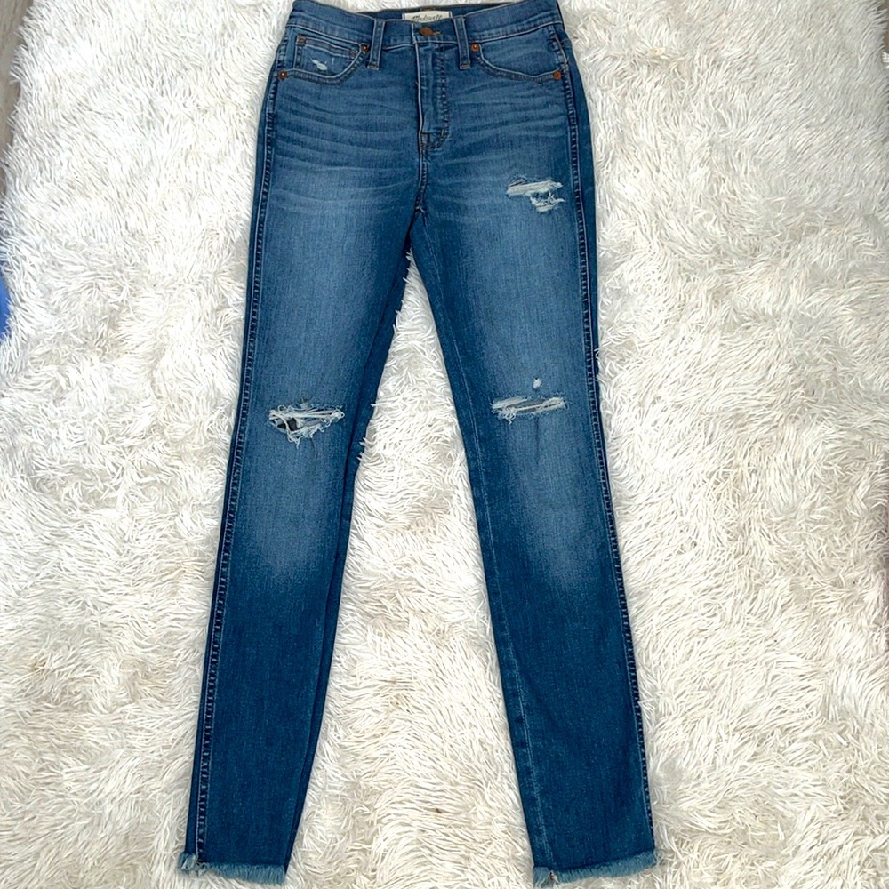 Madewell 10th High Rise Skinny Jeans 25